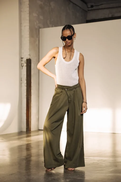 Large | High Waist*Freeman T. Porter Pattie khaki