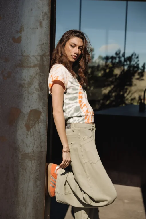 Mesh | T-Shirts*Freeman T. Porter Philia Snail orange