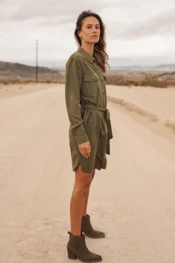 Dresses & Skirts*Freeman T. Porter Ravissa Plain khaki