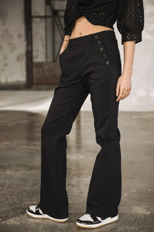 City | High Waist*Freeman T. Porter Roma Polyneo black