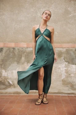 Dresses & Skirts*Freeman T. Porter Rosange plain thyme