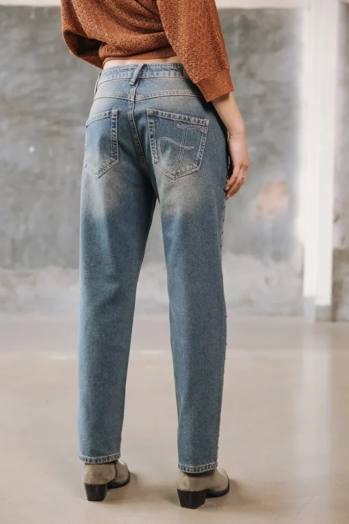 High Waist | Straight*Freeman T. Porter Scarlett muster