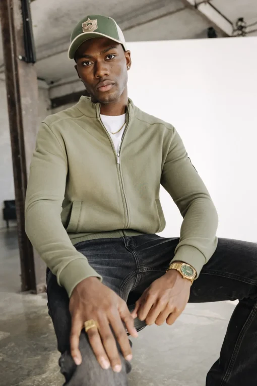 Sweaters & Sweatshirts*Freeman T. Porter Sully Snug deeplichengreen