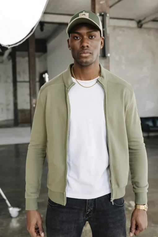Sweaters & Sweatshirts*Freeman T. Porter Sully Snug deeplichengreen