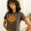T-Shirts*Freeman T. Porter Talmy Rise u0026 Shine anthra
