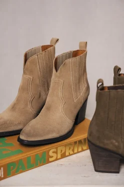 Shoes*Freeman T. Porter Tamara Suede mushroom