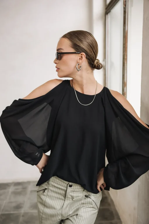 Tops & Shirts*Freeman T. Porter Telcie plain black