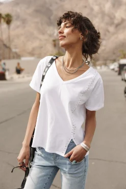 T-Shirts*Freeman T. Porter Tribeta white