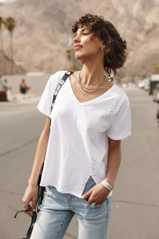 T-Shirts*Freeman T. Porter Tribeta white