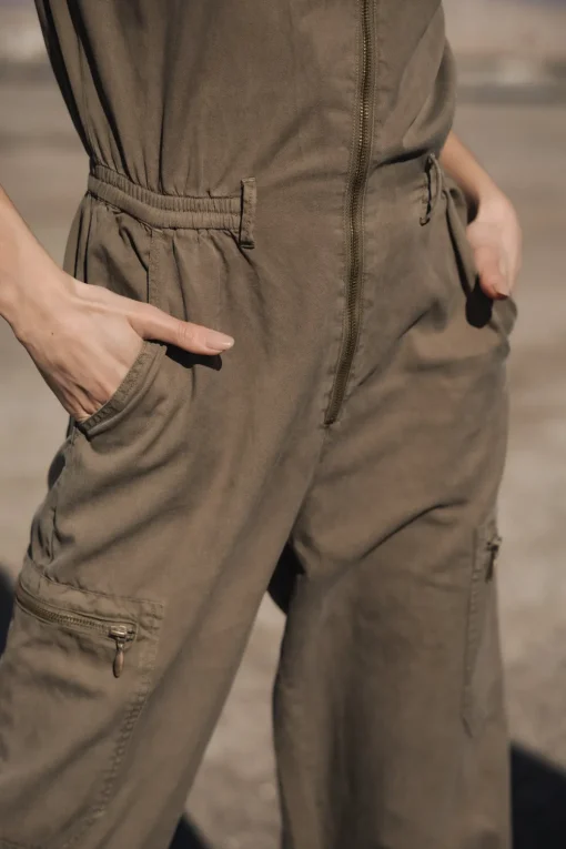 Overalls & Dungarees*Freeman T. Porter Zya Jazz deeplichengreen