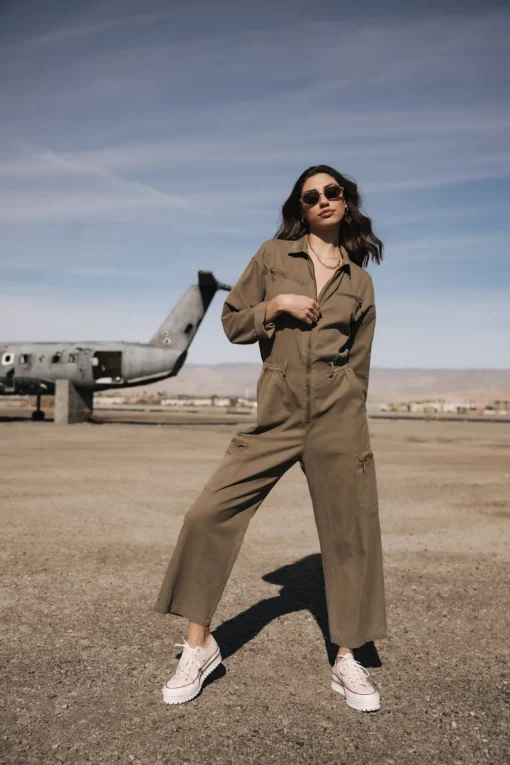 Overalls & Dungarees*Freeman T. Porter Zya Jazz deeplichengreen